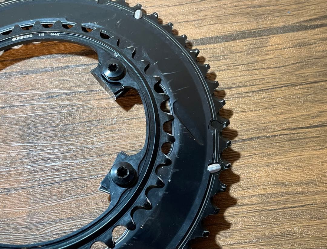 【美品】DURA-ACE R9100 チェーンリング　52-36t