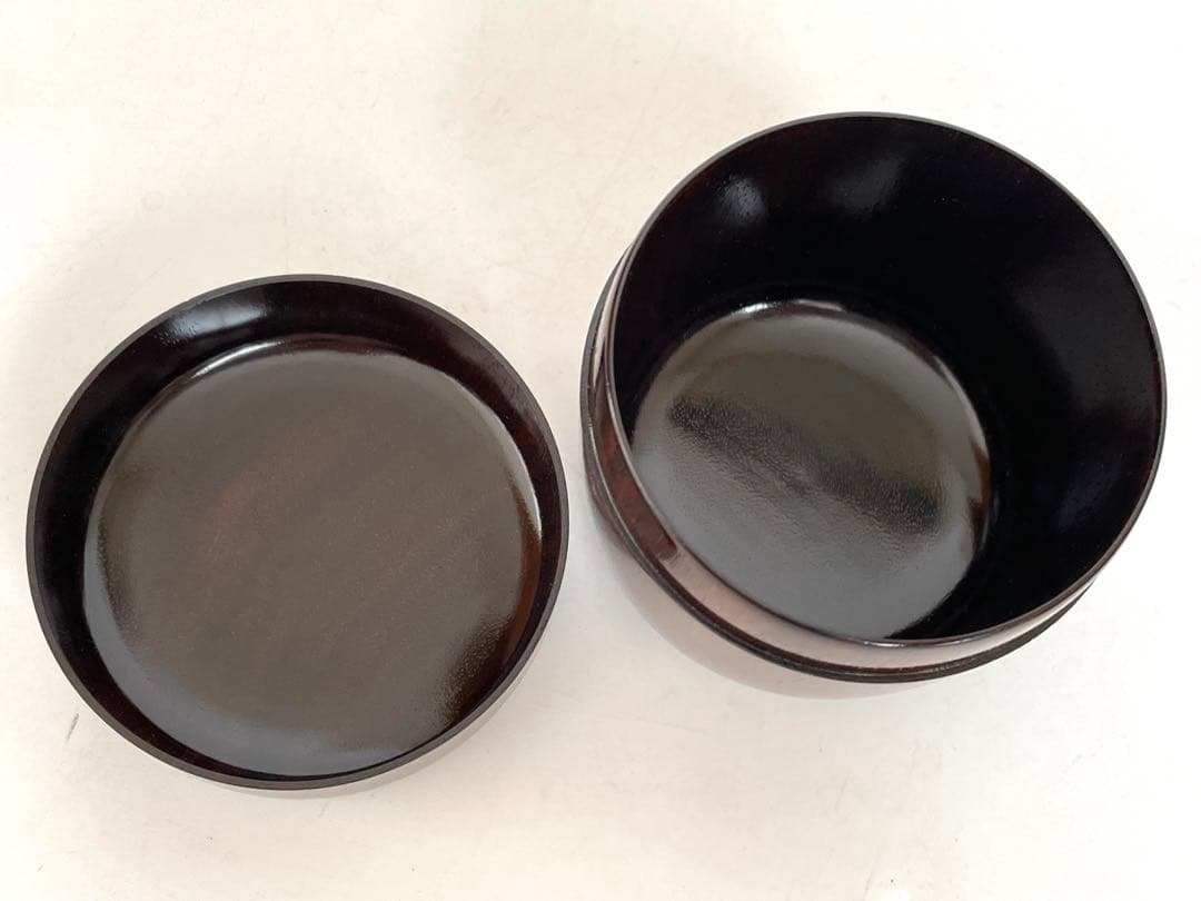 人間国宝　川北良造　紫檀造　中棗　棗　共箱　茶器　茶入　木工芸