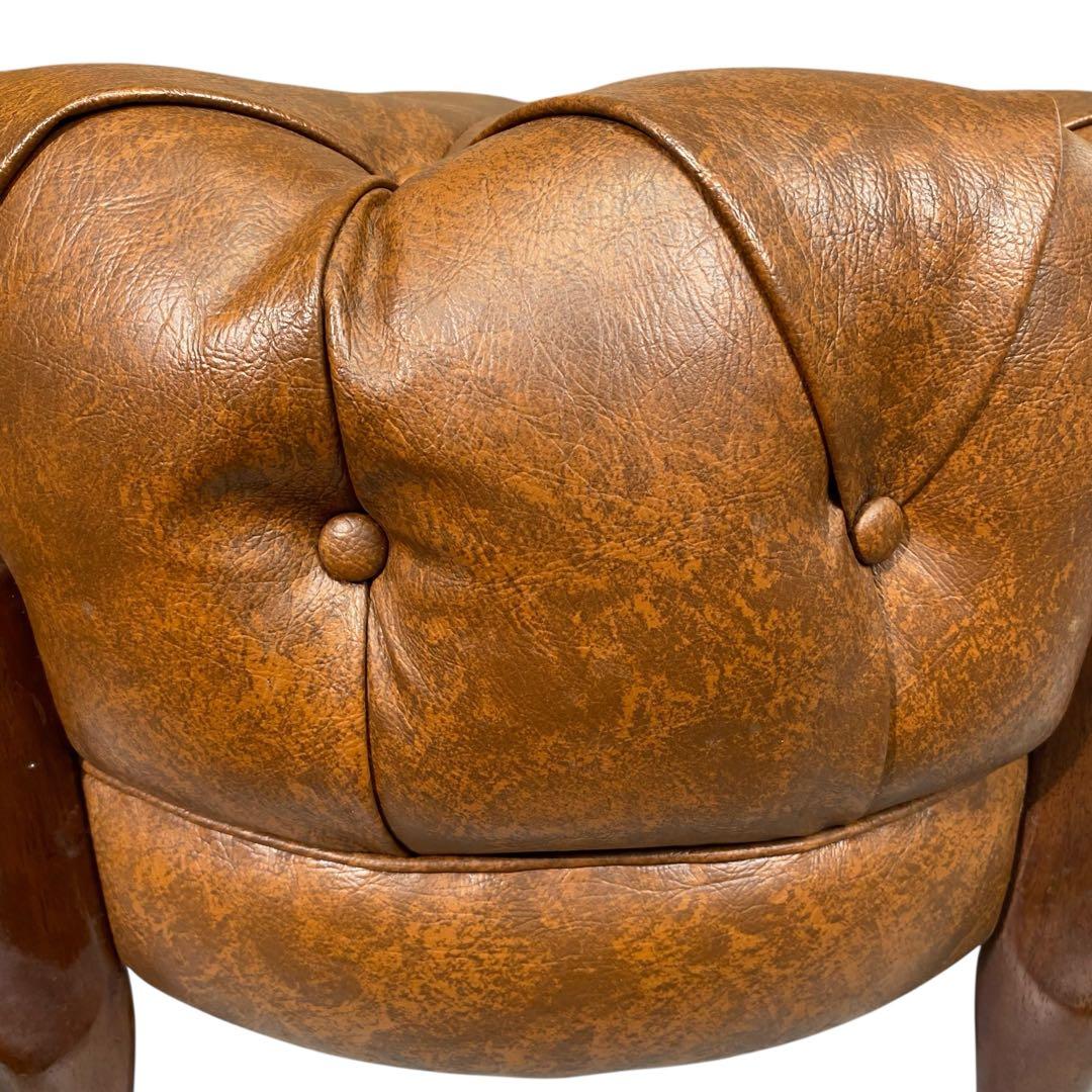 【美品】マルニ木工 ベルサイユ オットマン ブラウン