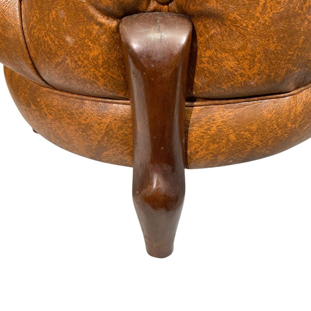 【美品】マルニ木工 ベルサイユ オットマン ブラウン