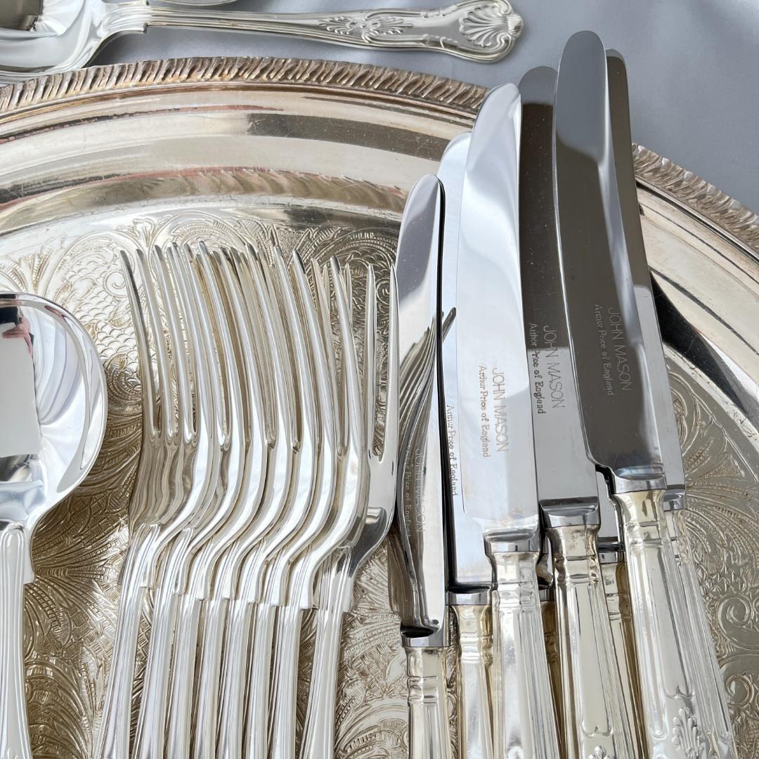 【John Mason / Arthur Price】 キングス ディナーセット