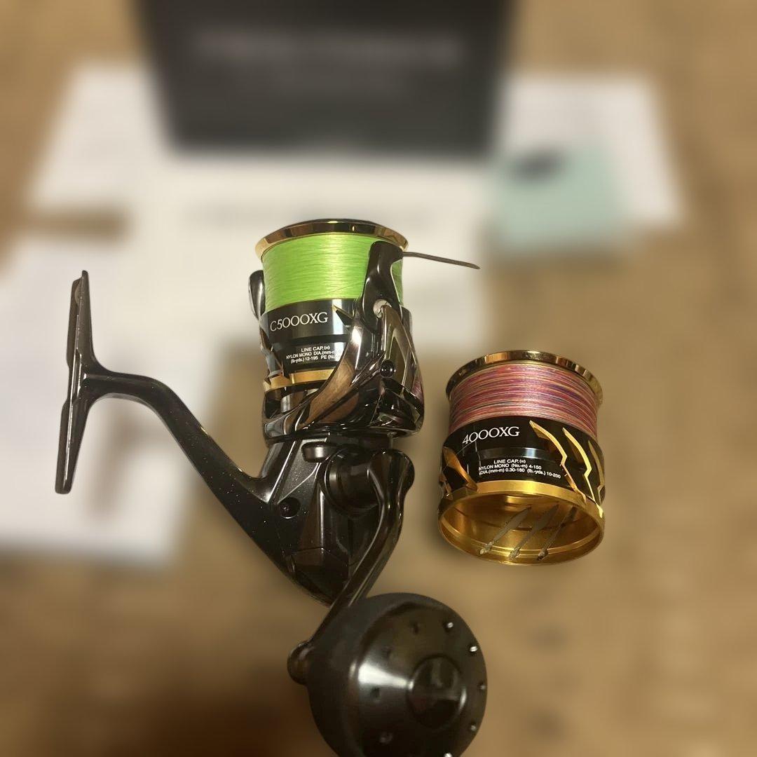 20ツインパワーC5000XG スピニングリール 4000XG替スプール