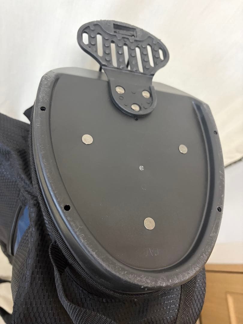 スリクソン スタンド式 軽量キャディバッグ【ブラック/ネイビー】美品