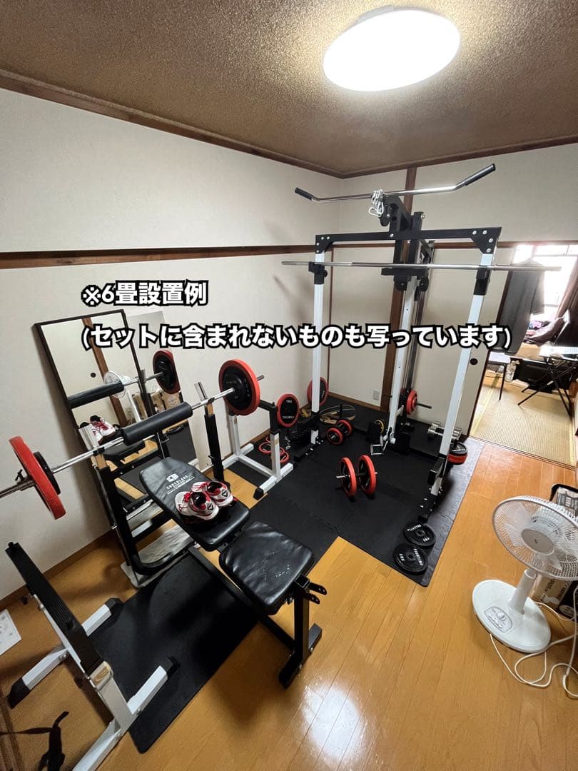 【引取限定/福岡市】IROTEC ホームジムセット 12万円相当(プレート無し)