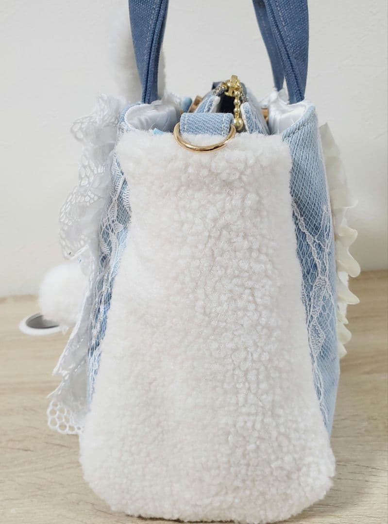 る*ぃ様 ハンドメイド 3rooms バッグ M コヤンイサムチョン クラウディ