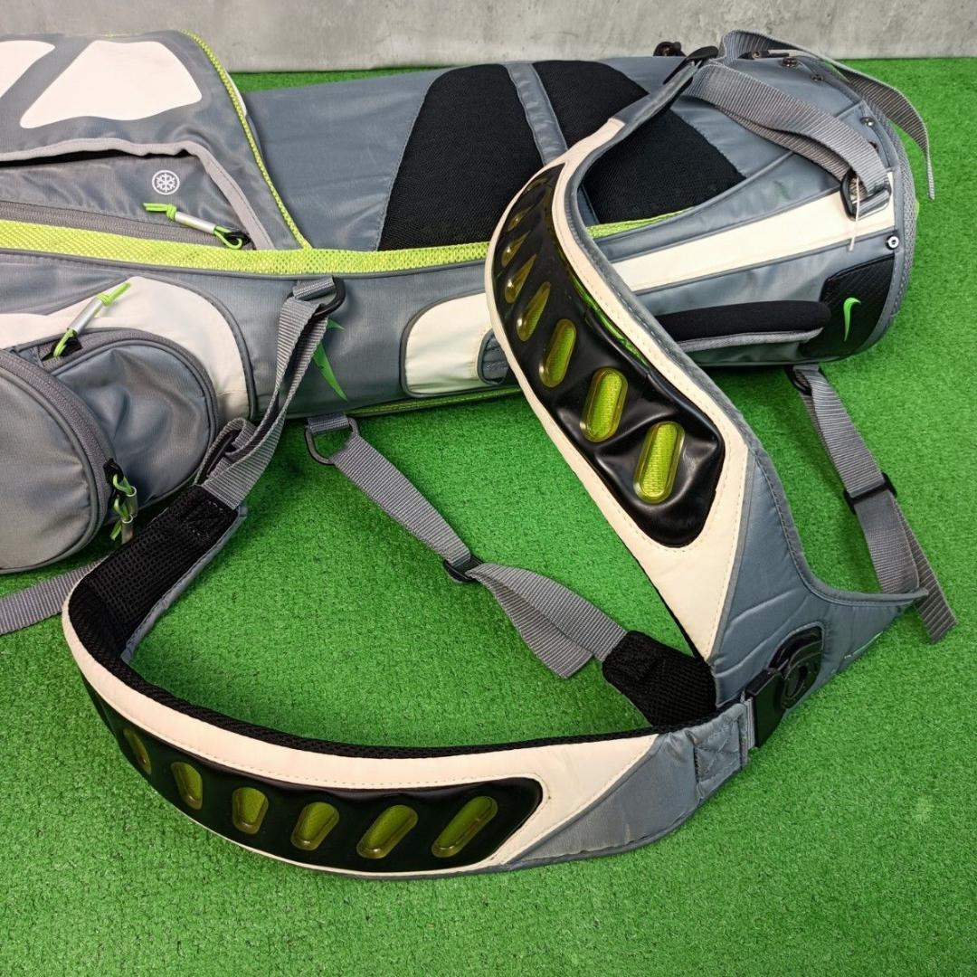 良品　ナイキ ヴェイパー X スタンド式キャディバッグ 口枠5分割 NIKE