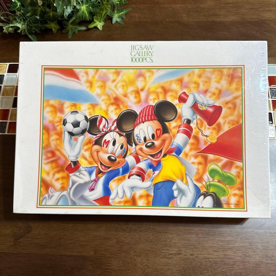 【未開封】ミッキー＆ミニー サポーターズ ジグソーパズル　1000ピース