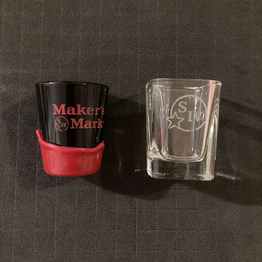 メーカーズマーク　ショットグラス