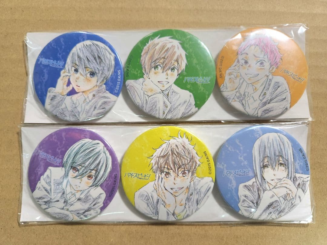 Free! ハイ☆スピード 舞台挨拶缶バッジ