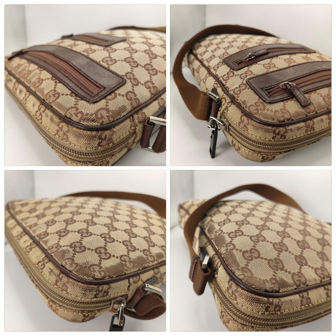 GUCCI GGキャンバス ショルダーバック GG柄 グッチ