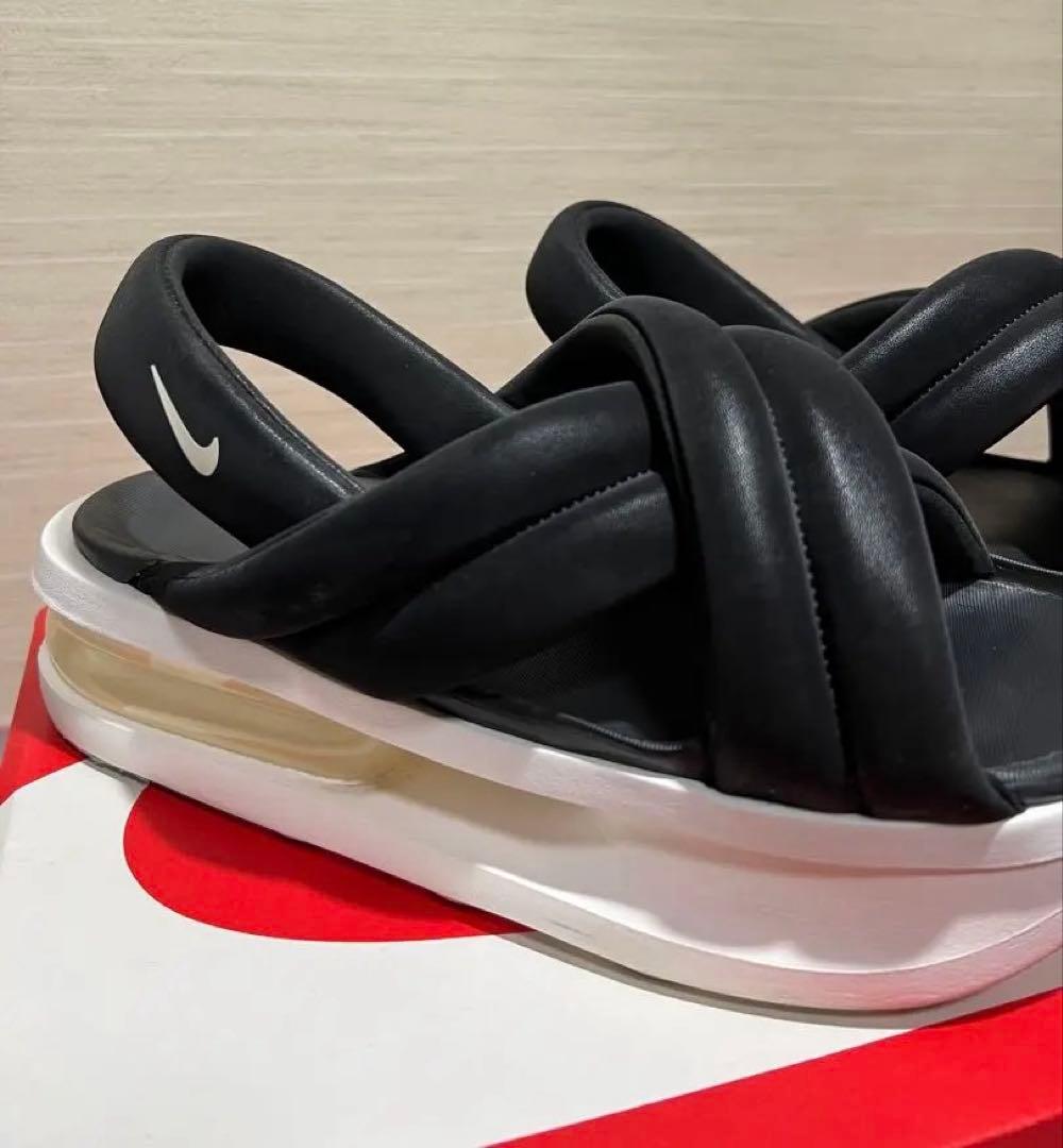 【1回のみ使用】極美品25cm NIKE エアマックス アイラ ブラック