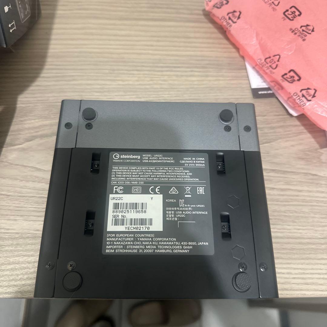 Steinberg UR 22 C オーディオインターフェース