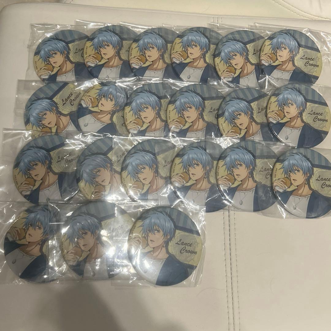 マッシュル　ランスクラウン　缶バッジ