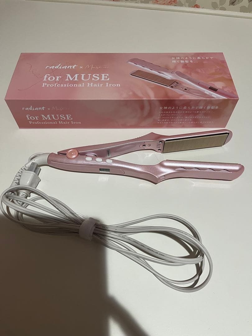 ヘアアイロン radiant x MUSE Professional LM125MUSE
