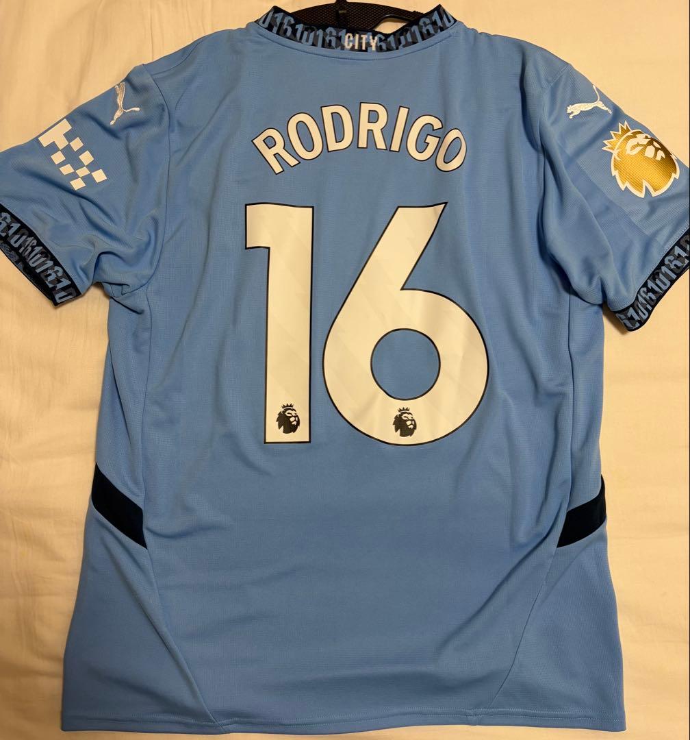 24-25 プレミアリーグ　マンチェスターシティユニフォーム　ロドリ　正規品