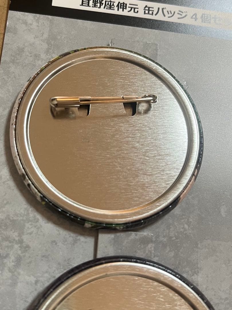 サイコパスSS タワレコカフェ 宜野座 缶バッジセット