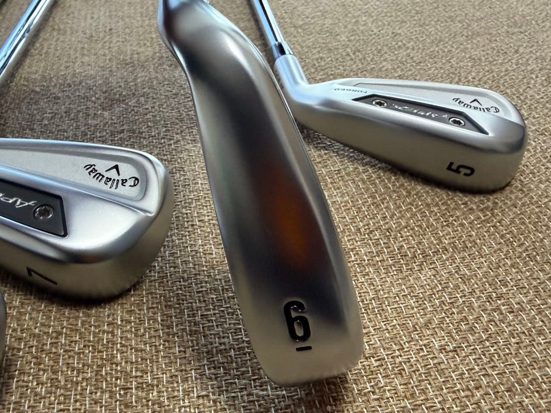 【ほぼ新品】Callaway APEX Ai300 アイアンセット6本セット