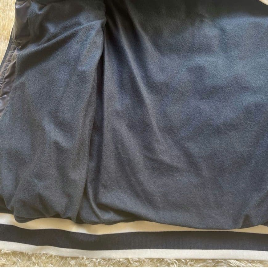 極美品　ジャックバニー　ダウンベスト　フルジップ　ダブル　サイズ5 ネイビー