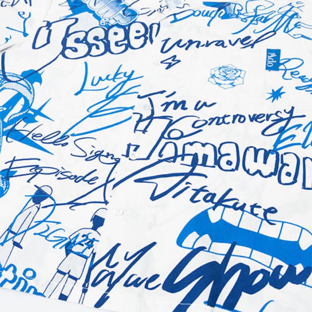 Ｌサイズ オープンカラーシャツ　Ado 5th ポップアップストア　5周年