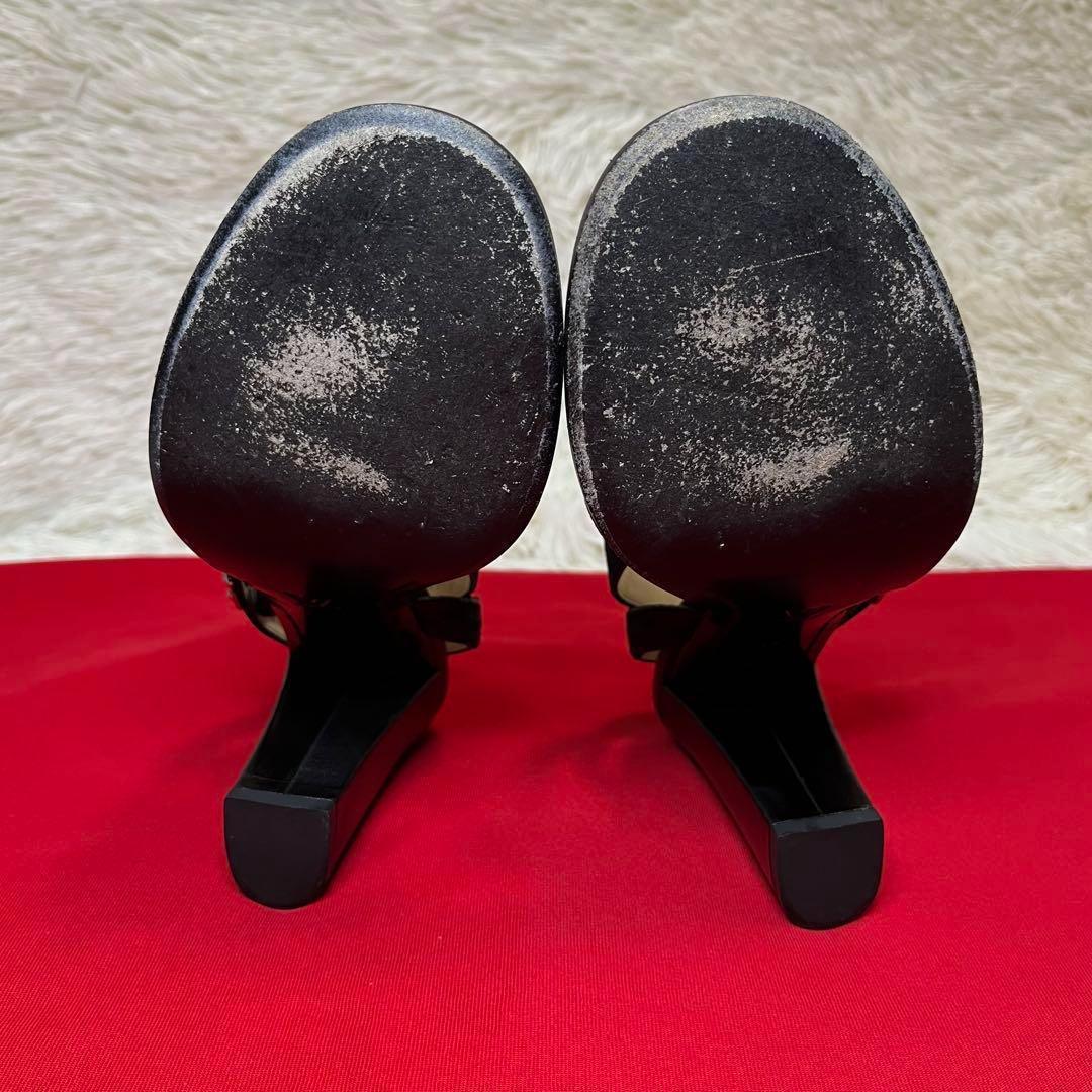 【美品】LOUIS VUITTON ルイヴィトン モノグラム ヒールサンダル