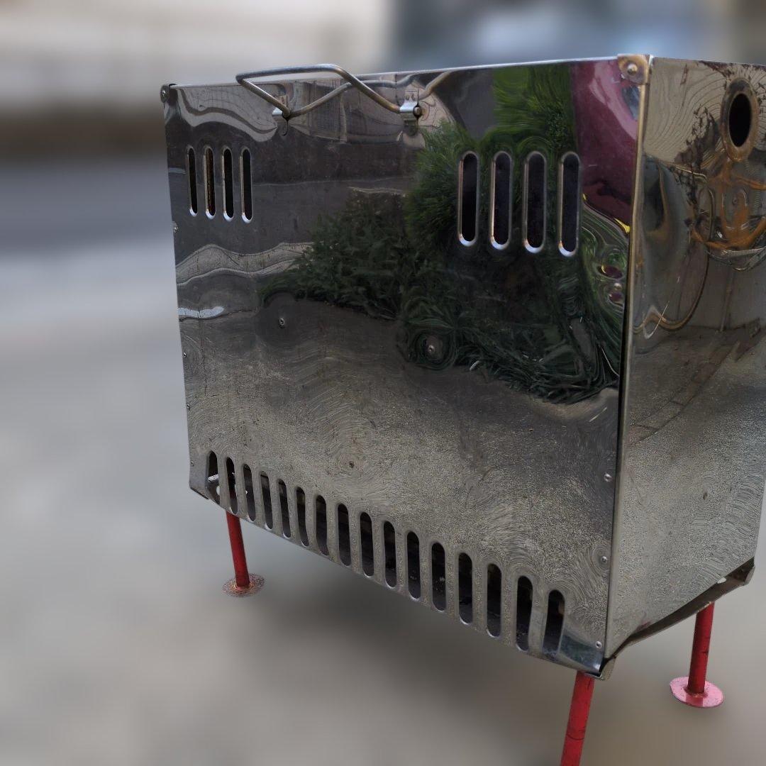 テントサウナセット2/3 Mobibaテントサウナ用 薪ストーブMB10Ａ