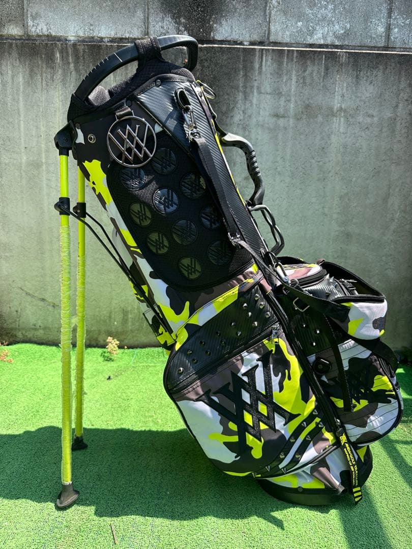 ANEW カモフラージュ スタンドキャディバッグ