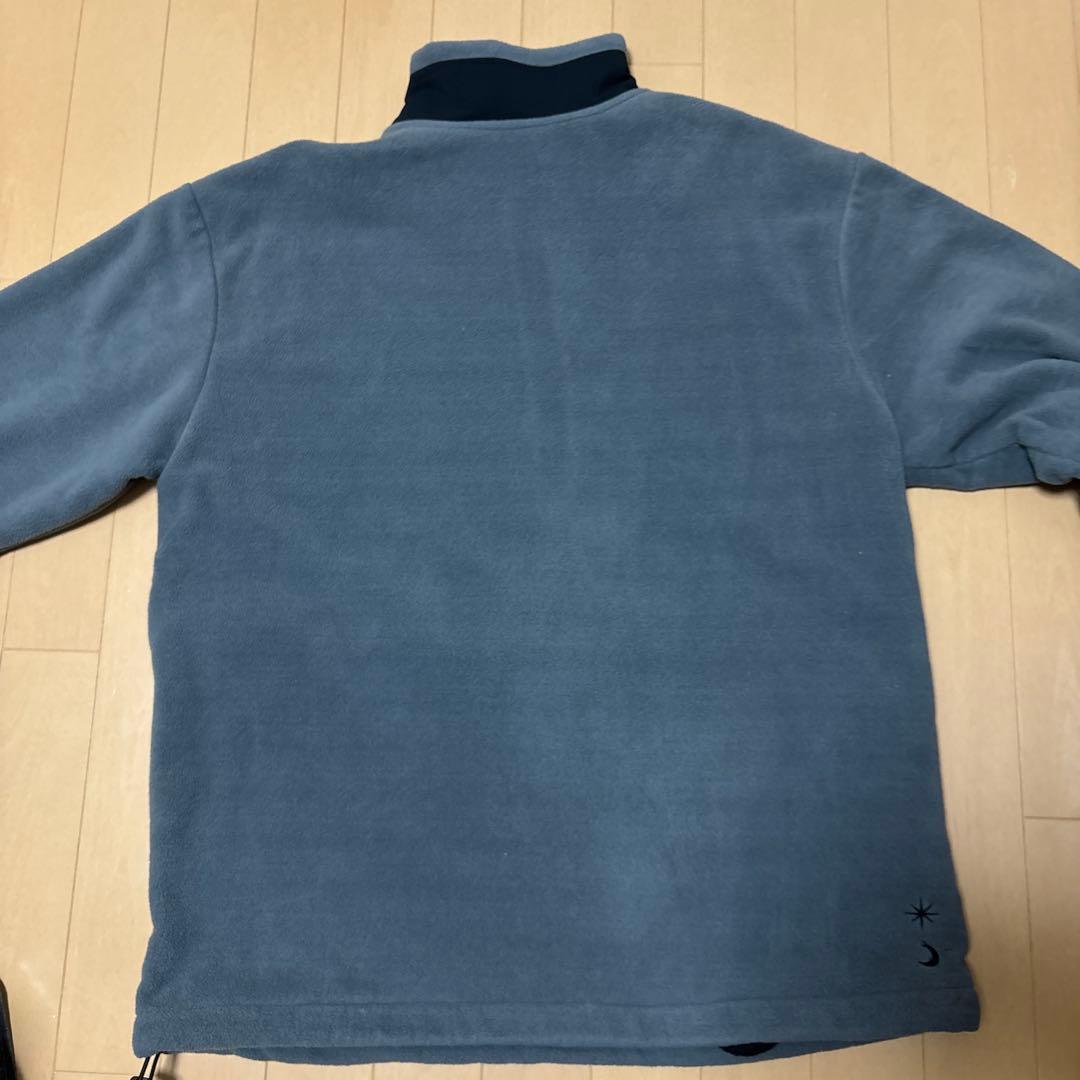 LS ハーフジップ フリースウェア グレー