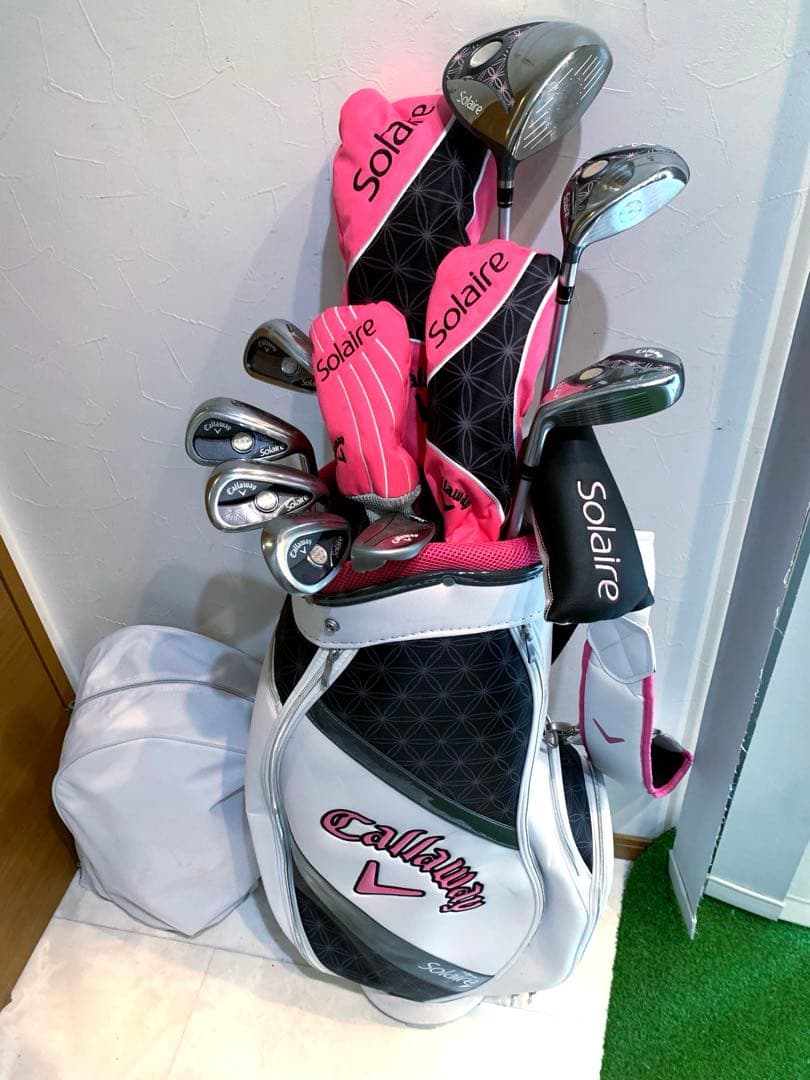 豪華　良品　現行品　レディースゴルフクラブ キャロウェイ　ソレイユ　優しく可愛い