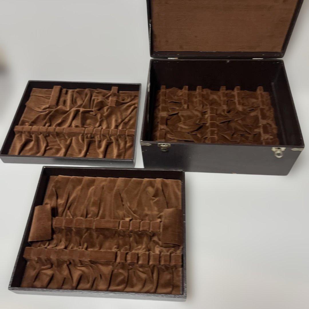 クリストフル　カトラリーケース　3段