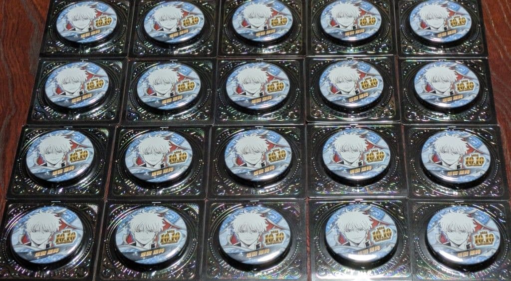 【ぽぷ】坂田銀時 バースデー　缶バッジ　2025　20点