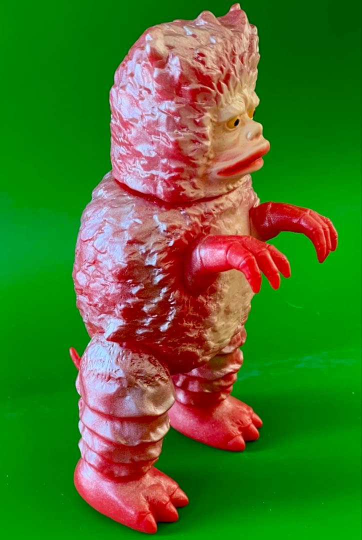 赤ガラモン 尾可動 未使用極美品 ソフビ人形 マルサン刻印無し希少品です！