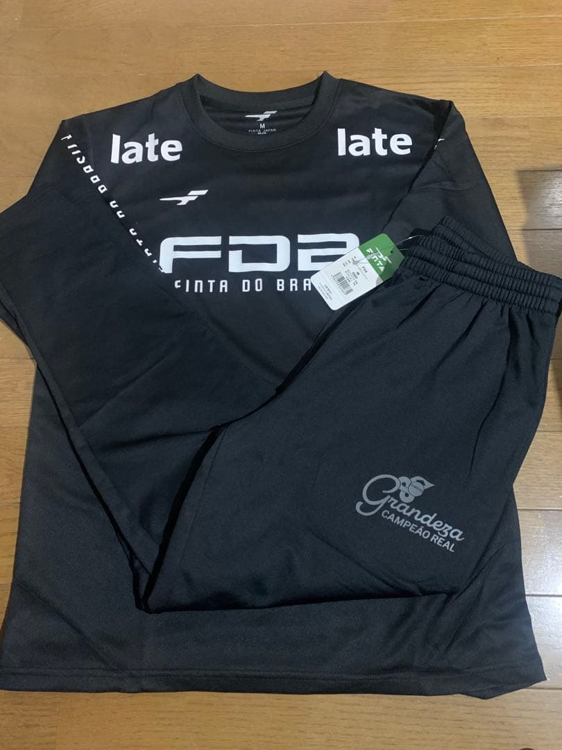 FINTA プラシャツ、ウォームパンツ上下M