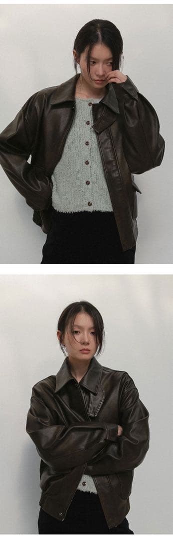 ジャケット・アウター Balmacaan Leather Jacket / OHOTORO