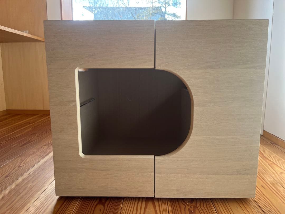 木製キャットハウス 立方体