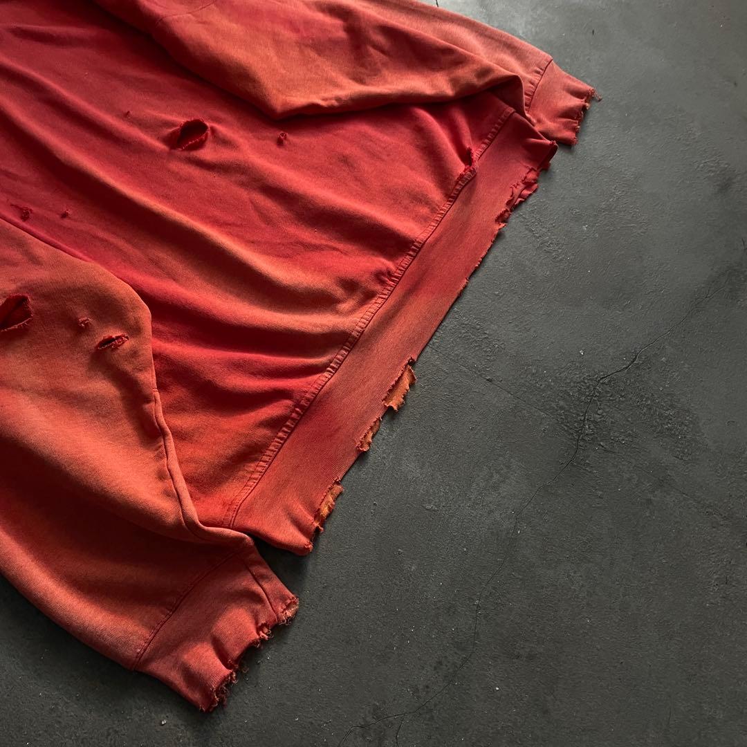 00's adidas”one point“broken boro sweat