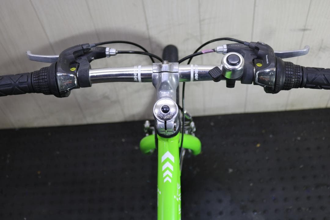 ルイガノ LGS-J22 22型 アルミ シマノ18速 本格子供用MTB 緑