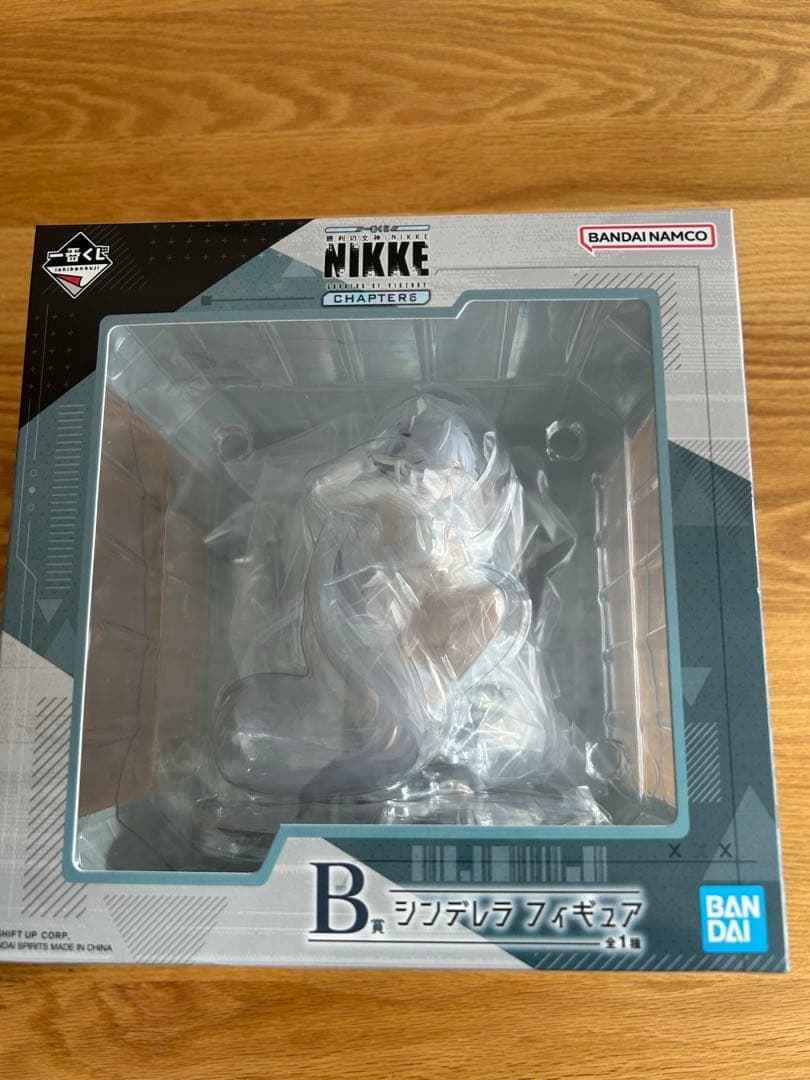 一番くじ勝利の女神NIKKE CHAPTER6 B賞シンデレラフィギュアとおまけ