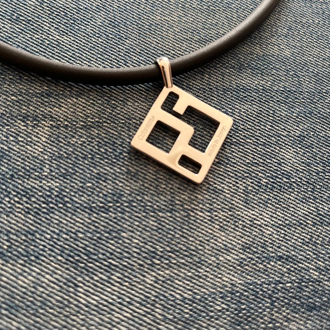 ネックレス ブラック シルバー