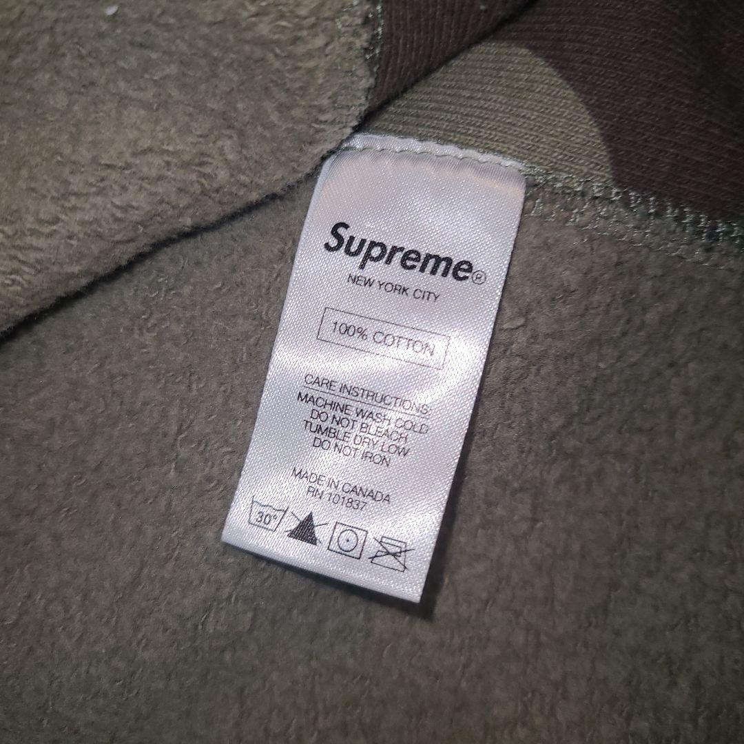 u*f様 Supreme ボックスロゴ トレーナー 迷彩柄 Sサイズ