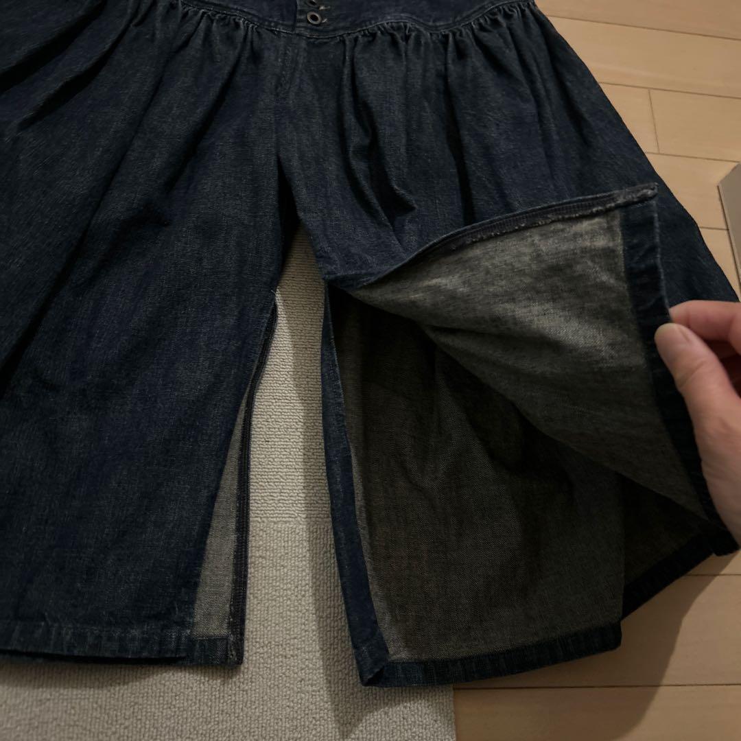 KAPITAL ガウチョパンツ　デニム