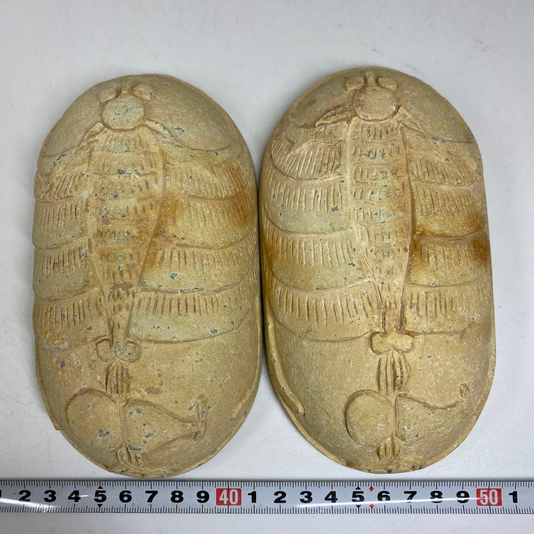 専用　古代中国　石製歓喜仏　木箱付　縦約16㎝　東Y7-0228①タトオ