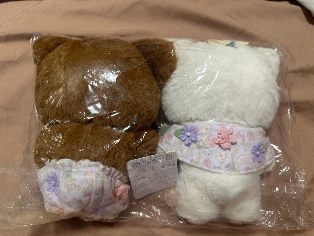 リラックマ　受注生産　コリコグのフラワーティータイム　フラワーポージング