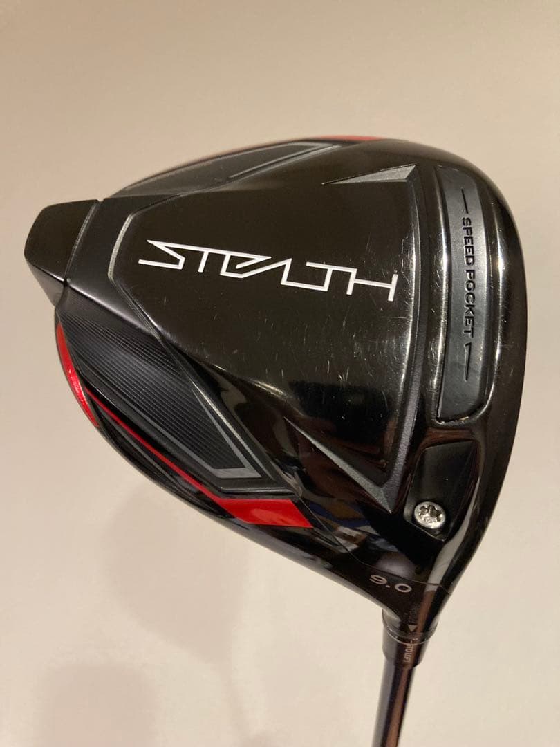 （良品）TaylorMade ステルスStealth ドライバー ヘッド9度