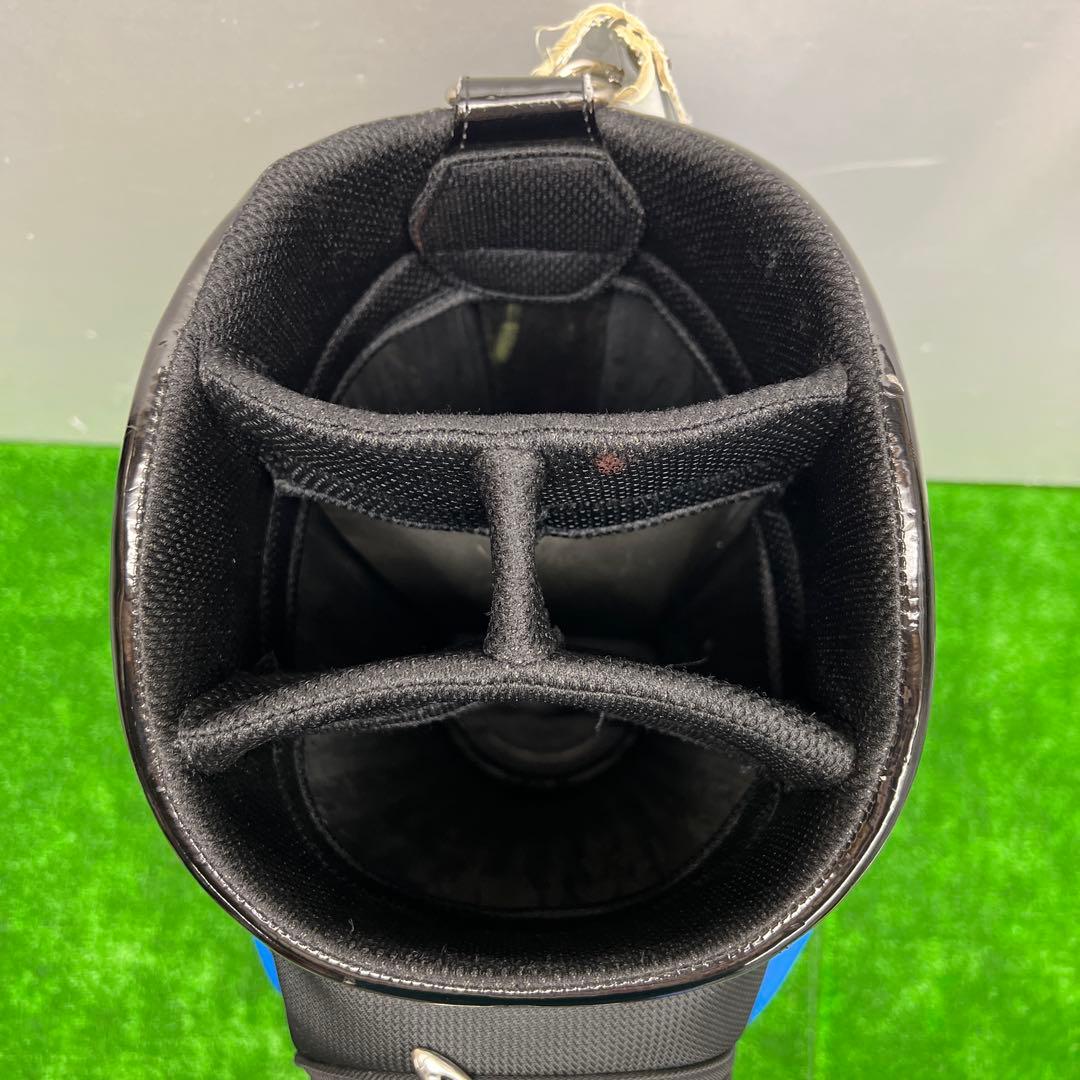 テーラーメイド　Taylormade キャディバック　9インチ　ブルー　中古