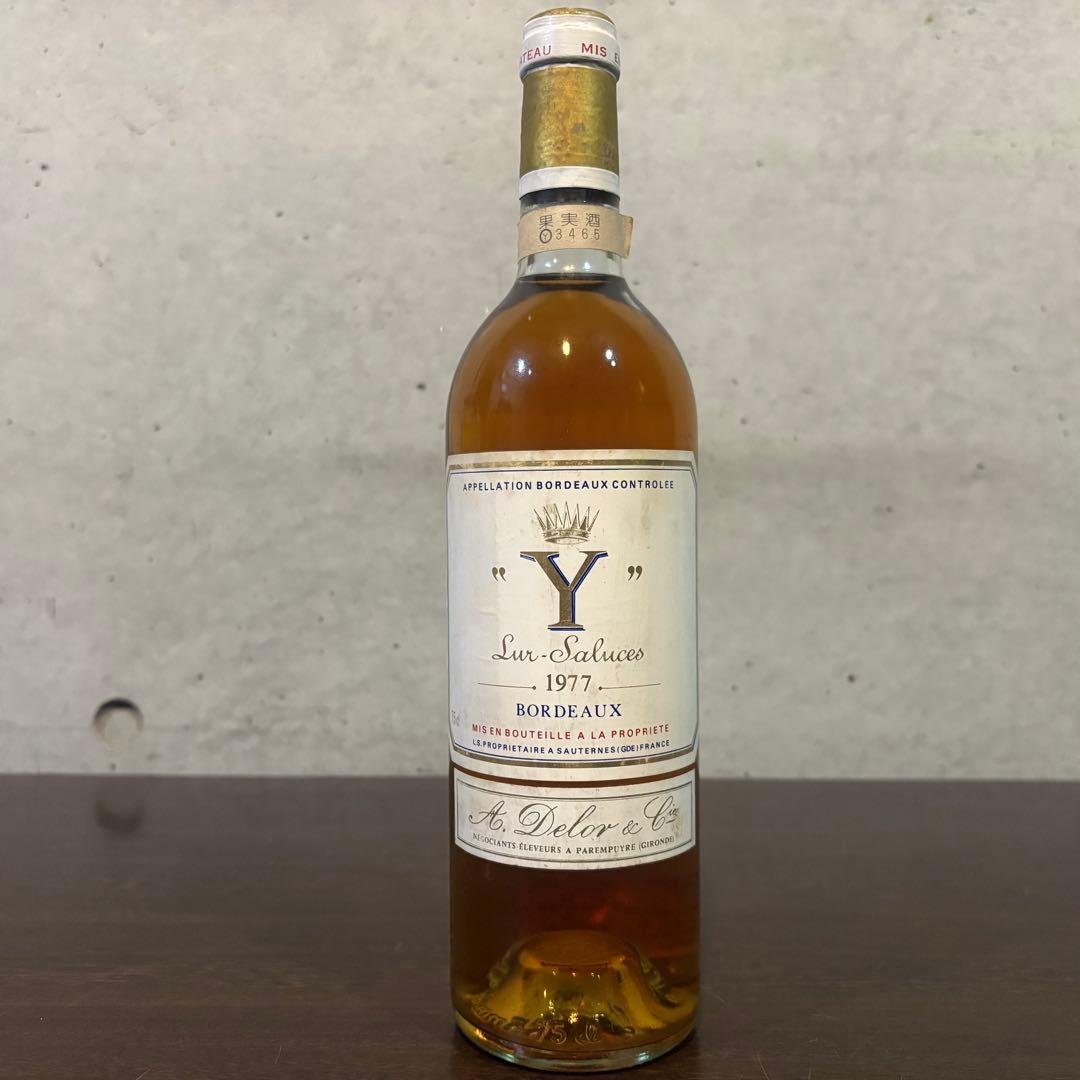 1977 フランス産白ワイン Ygrec de Chateau d'Yquem