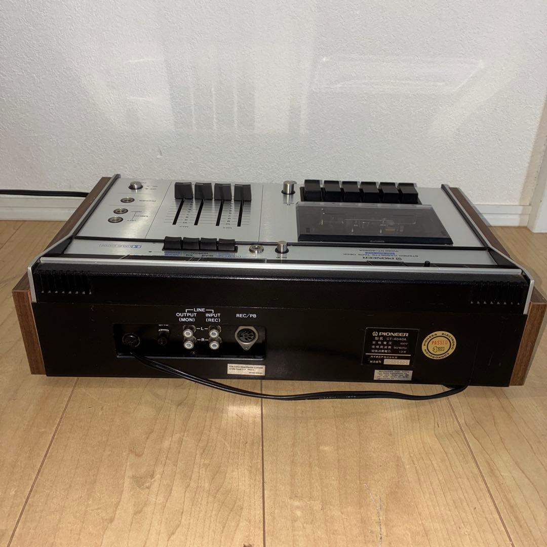 パイオニア　CT-4040A カセットデッキ 　動作ok