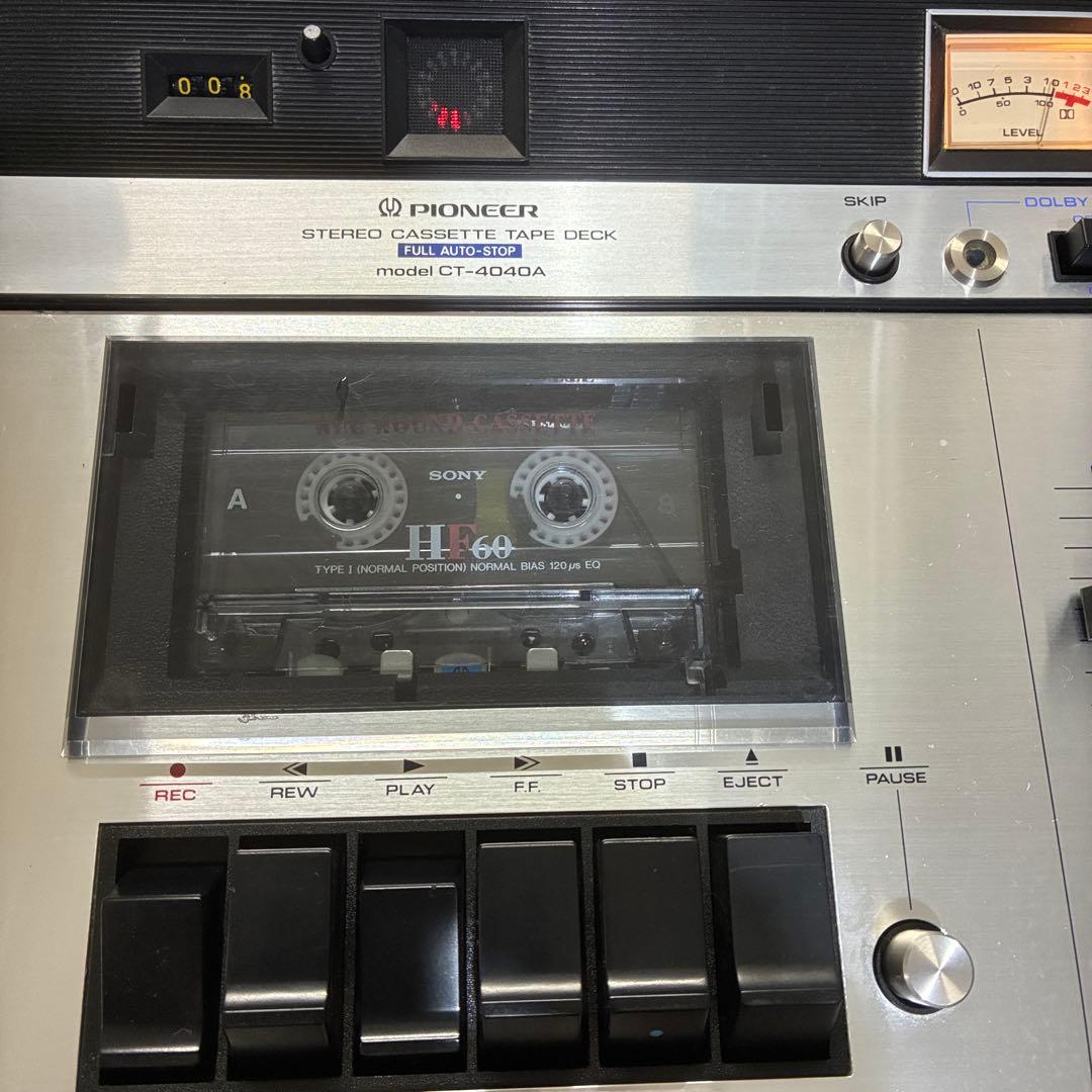パイオニア　CT-4040A カセットデッキ 　動作ok