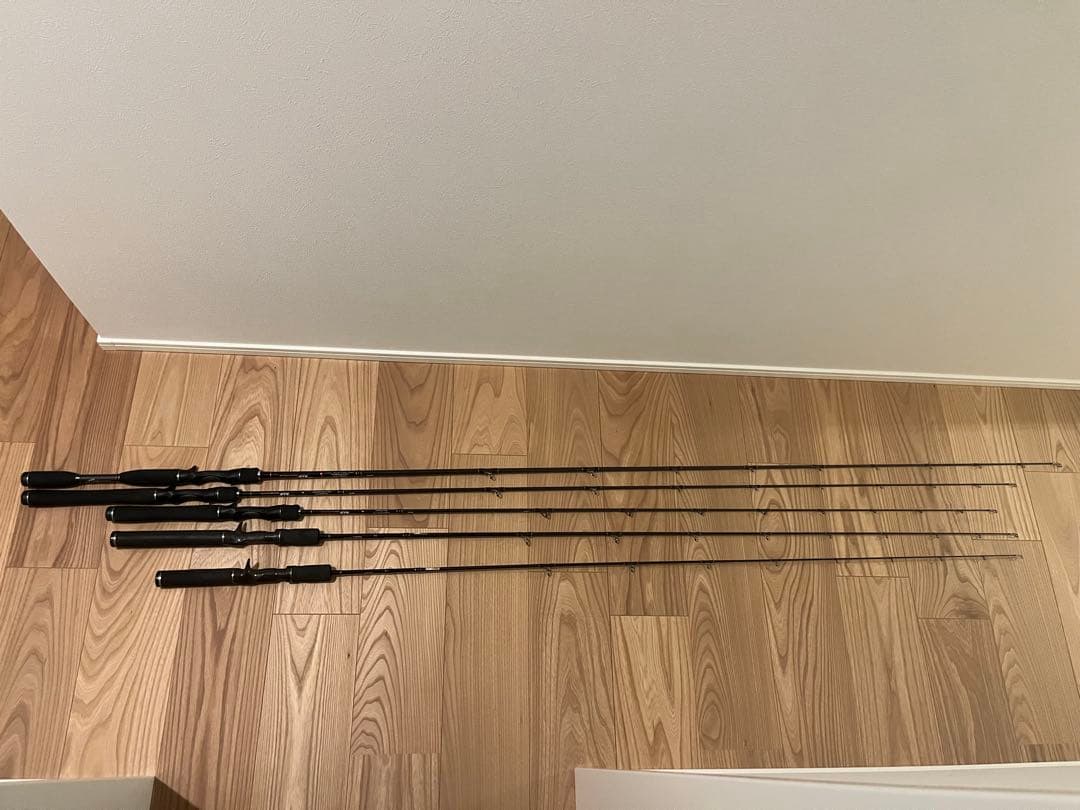 ヒロイズム ロッド5本セット（バウンス、ウィザード、カプリコーン×2、ベクター）