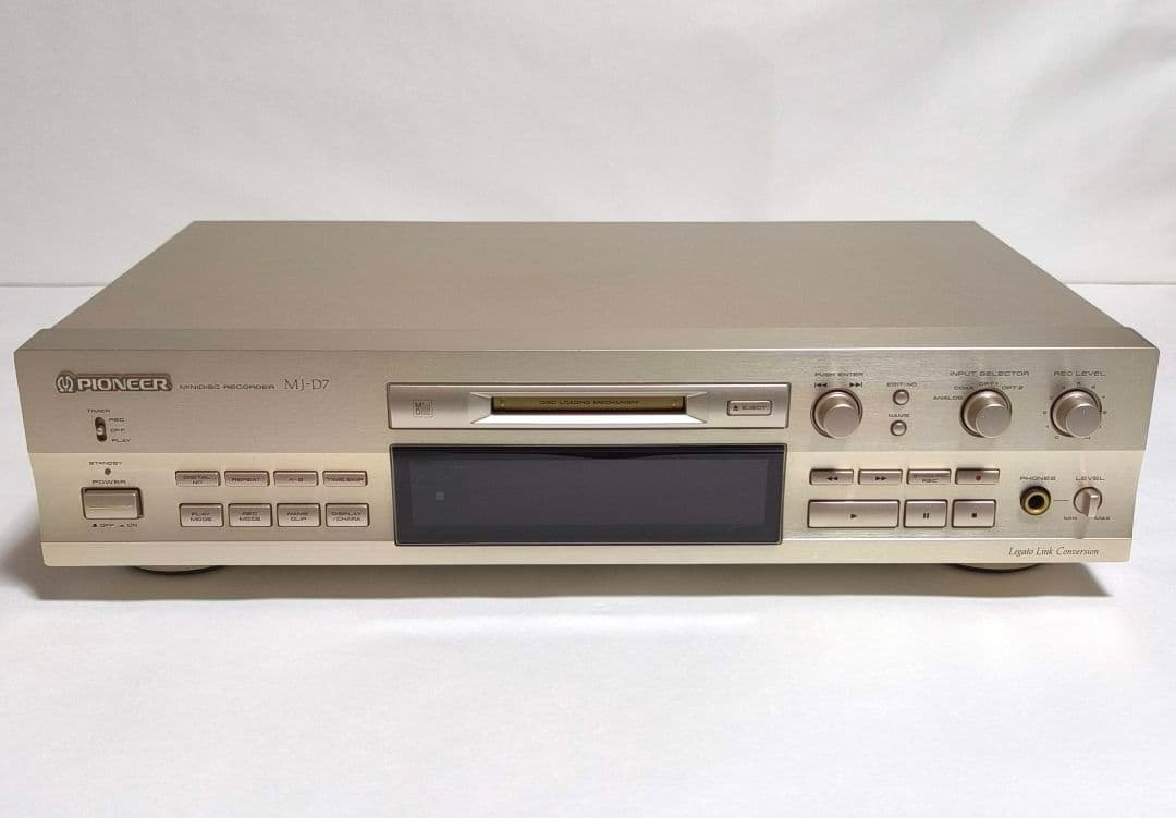 38【送料無料】稀少！美品！動作品！パイオニア★MDレコーダー★MJ-D7