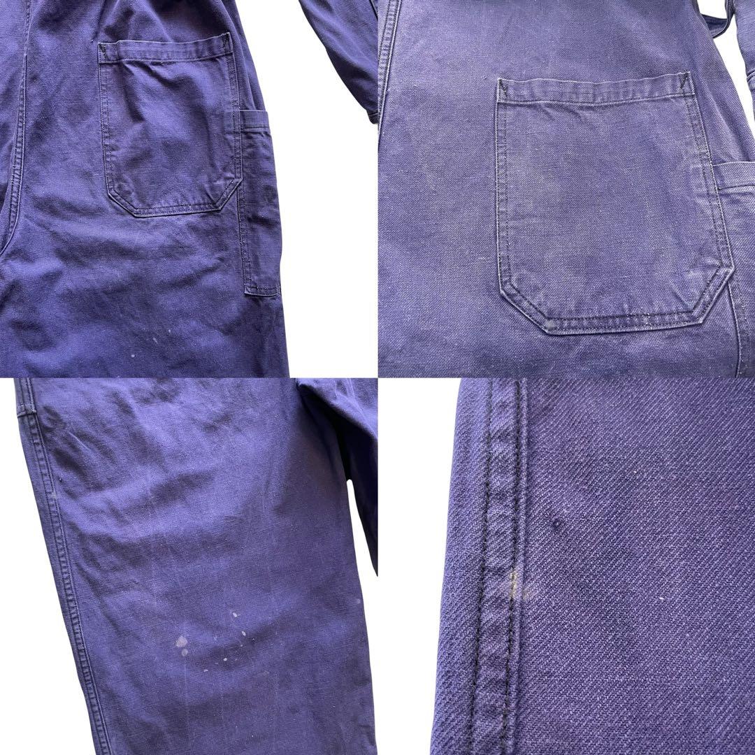 ~60s ヴィンテージ フランス軍 オールインワン つなぎ ミリタリー 古着